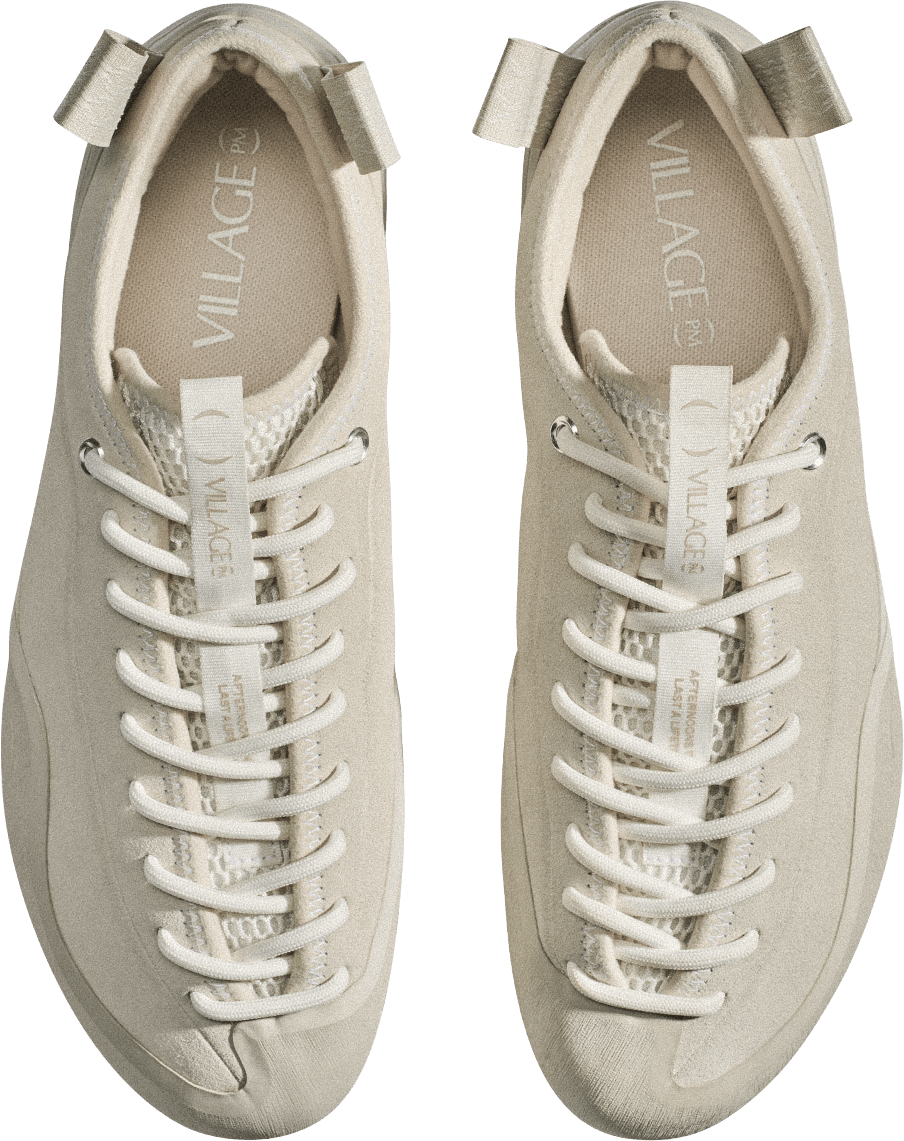 Village PM 1PM in Cream/Cream - Goodnews Skateshop