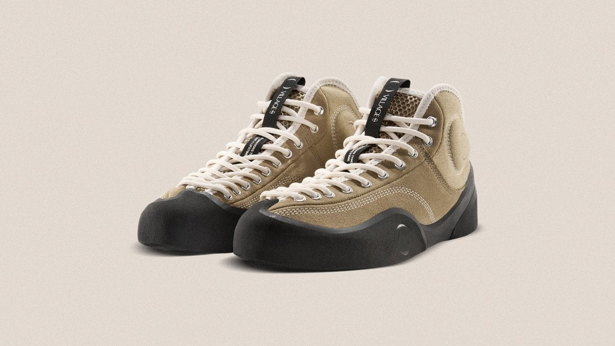 Village PM 1PM Mid in Sand/Natural Black - Goodnews Skateshop