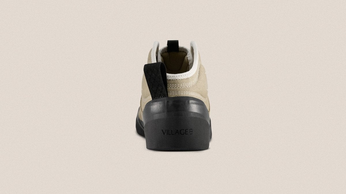 Village PM 1PM Mid in Sand/Natural Black - Goodnews Skateshop