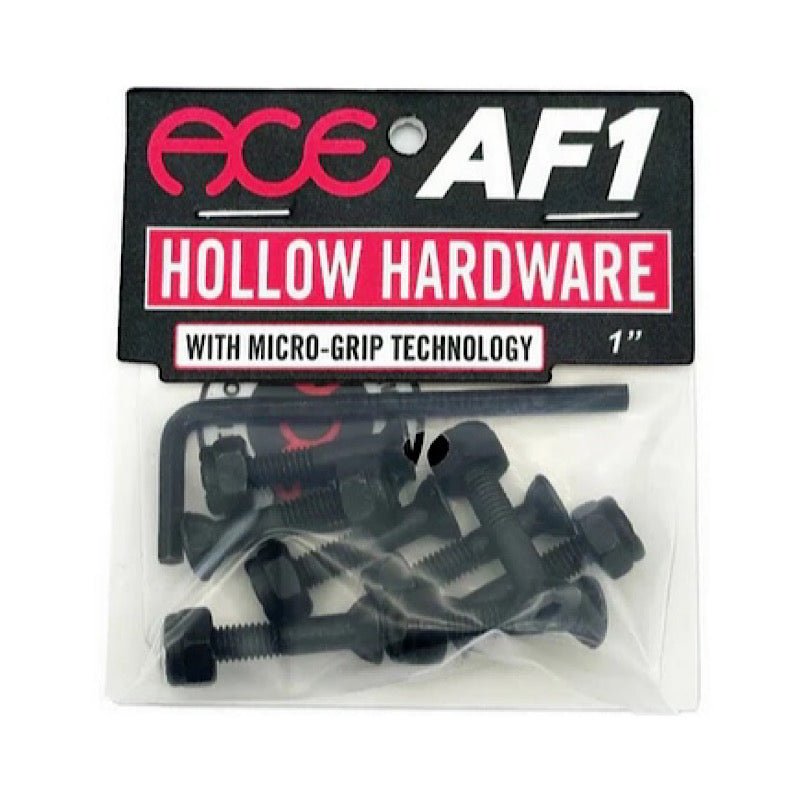 Ace AF1 Hollow Bolts 1" - Goodnews Skateshop