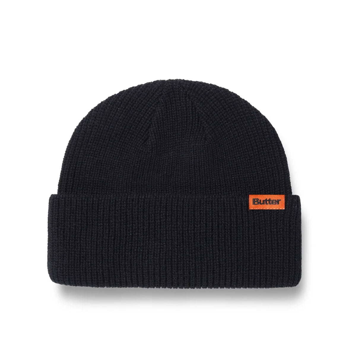 Butter Goods Tall Wharfie Beanie in Black - Goodnews Skateshop