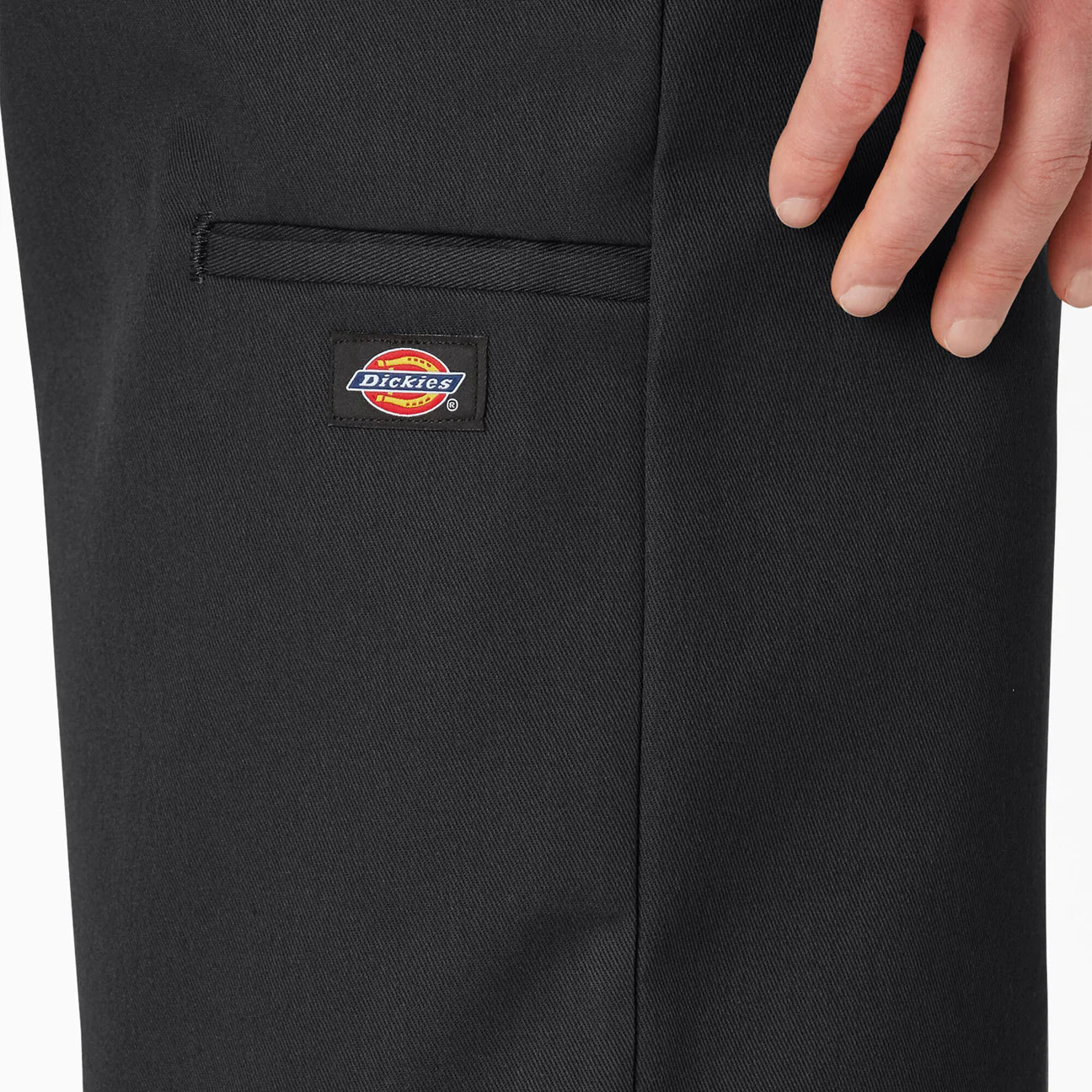 Dickies 13" Loose Fit Flat Front Work Shorts in Black - Goodnews Skateshop
