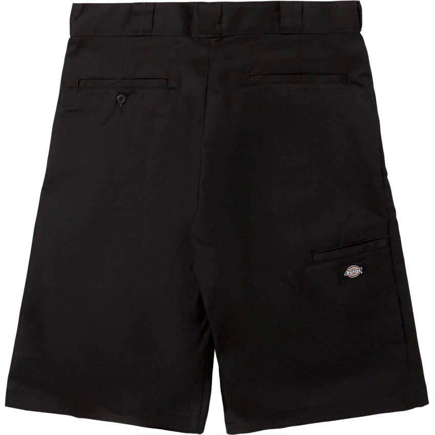 Dickies 13" Loose Fit Flat Front Work Shorts in Black - Goodnews Skateshop