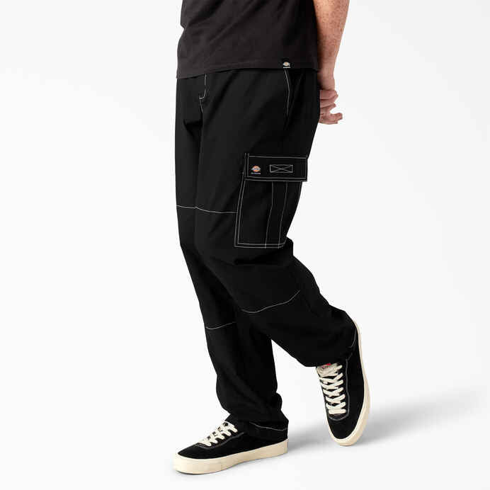 Dickies Skateboarding Loose Fit Cargo Pants in Black - Goodnews Skateshop