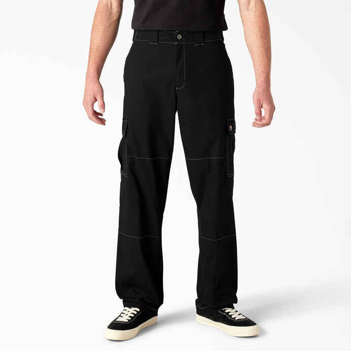 Dickies Skateboarding Loose Fit Cargo Pants in Black - Goodnews Skateshop