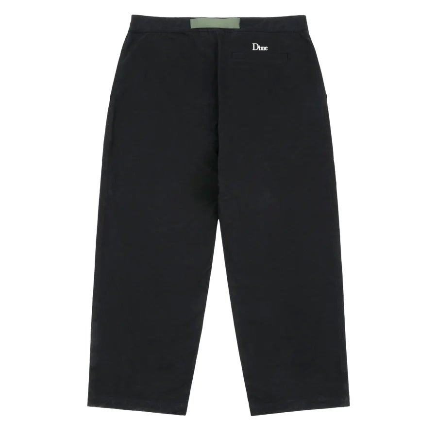 Dime Belted Twill Pants in Dark Charcoal - Goodnews Skateshop