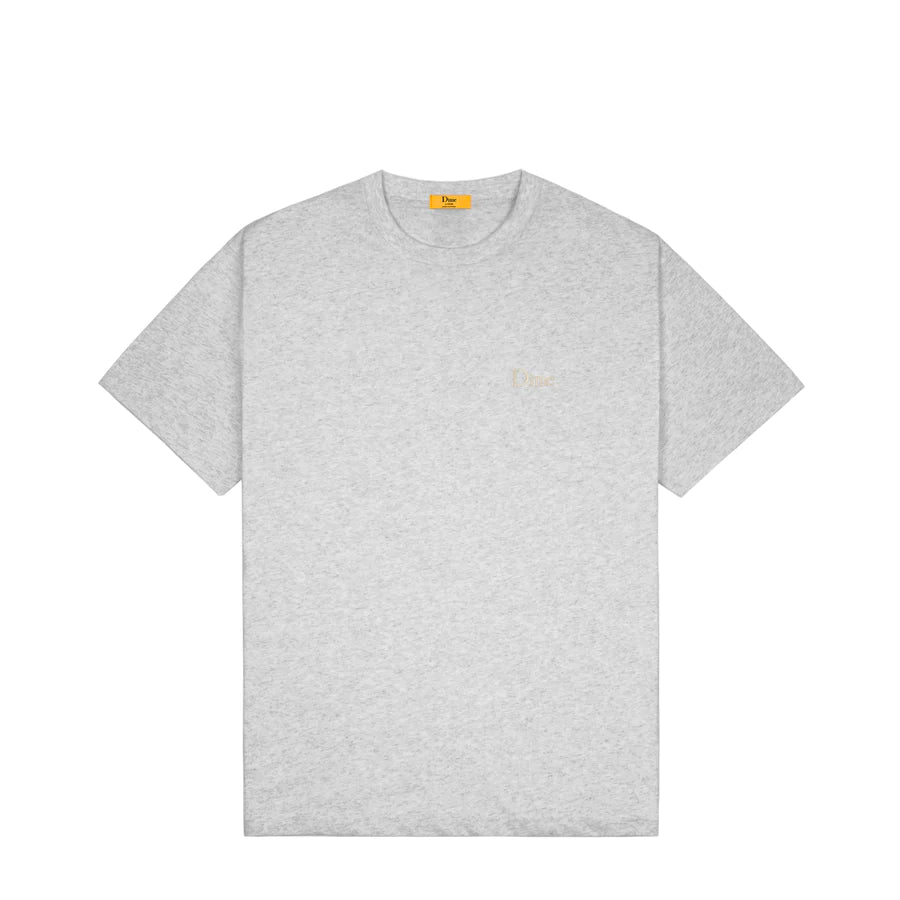 Dime Classic Small Logo T-Shirt in Heather Gray - Goodnews Skateshop