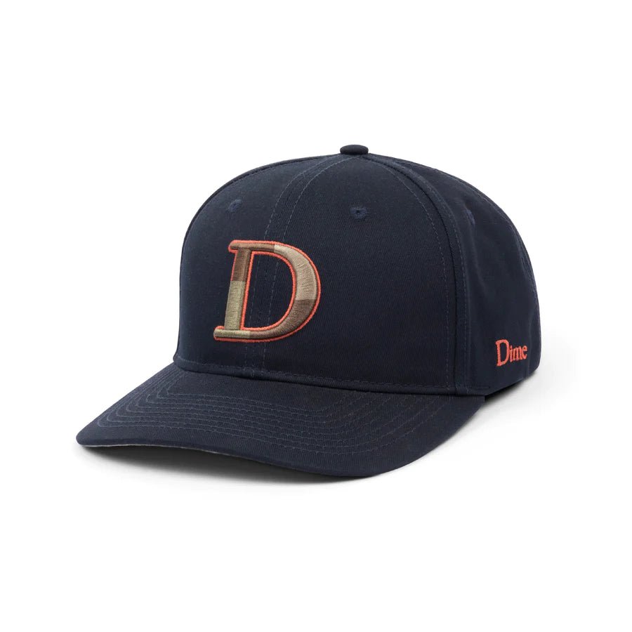 Dime D Full Fit Cap in Midnight - Goodnews Skateshop