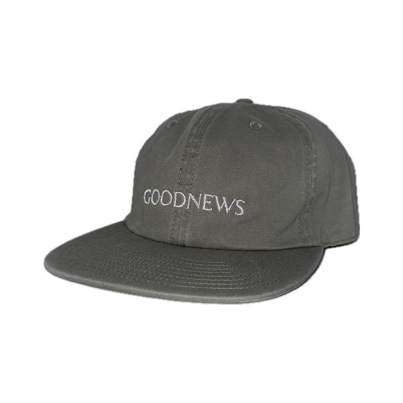 Goodnews Crew 6 Panel Cap in Army - Goodnews Skateshop