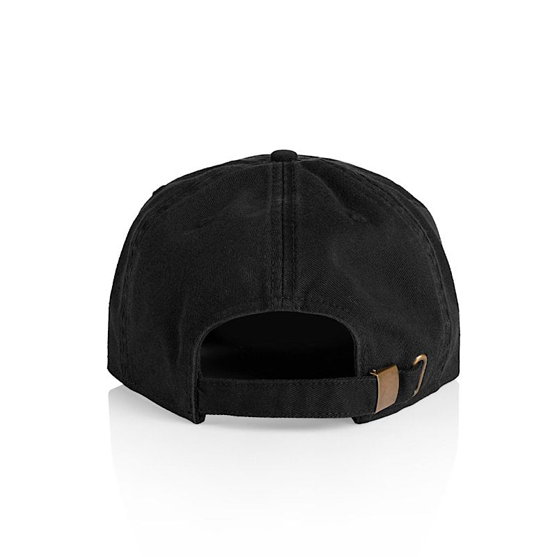 Goodnews Crew 6 Panel Cap in Black - Goodnews Skateshop