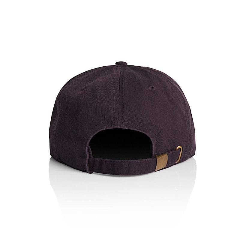 Goodnews Crew 6 Panel Cap in Plum - Goodnews Skateshop