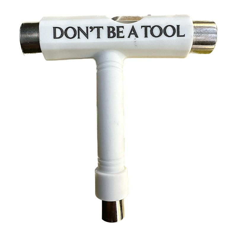 Goodnews Don’t Be A Tool in White - Goodnews Skateshop