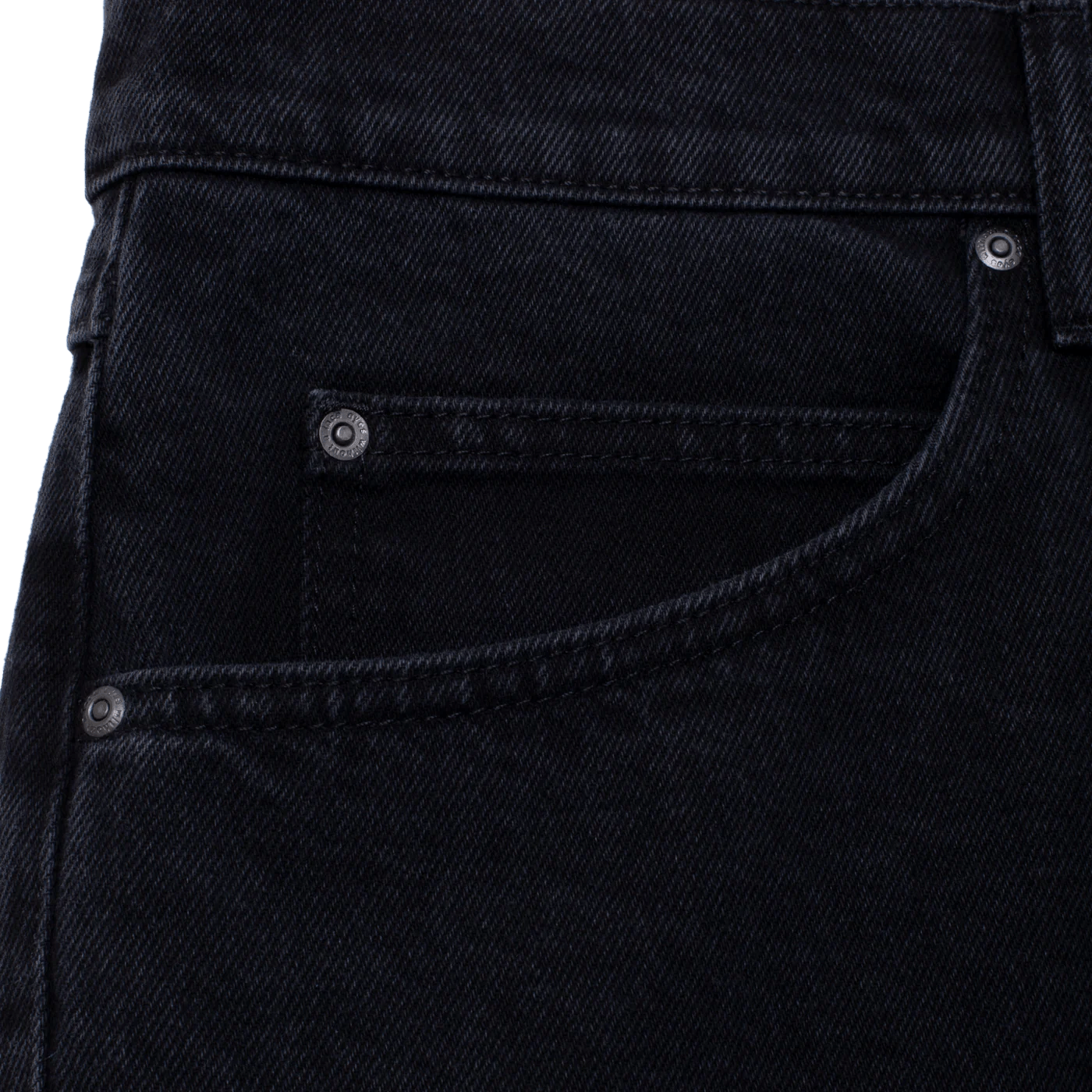 Hockey Standard Jean in Black - Goodnews Skateshop