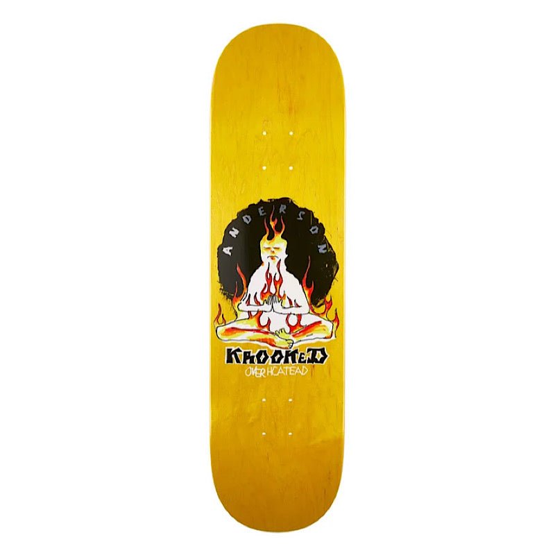 Krooked Manderson Overheated Deck 8.38 - Goodnews Skateshop