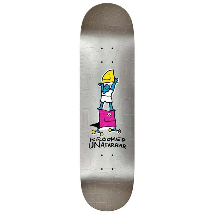 Krooked Una Stack Deck 8.25 - Goodnews Skateshop