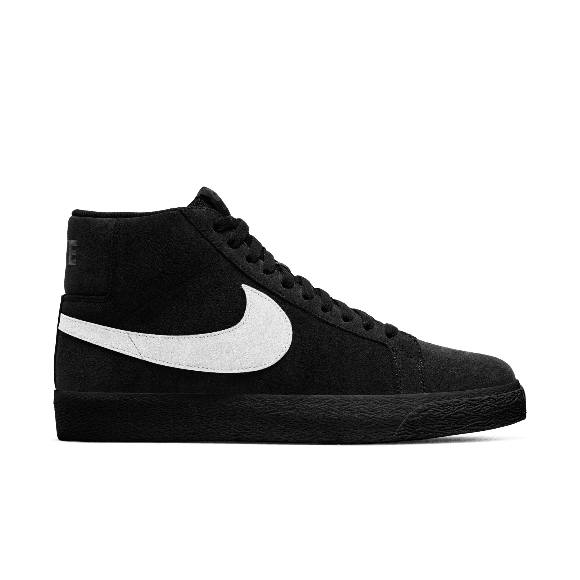 Nike SB Blazer Mid in Black Black - Goodnews Skateshop