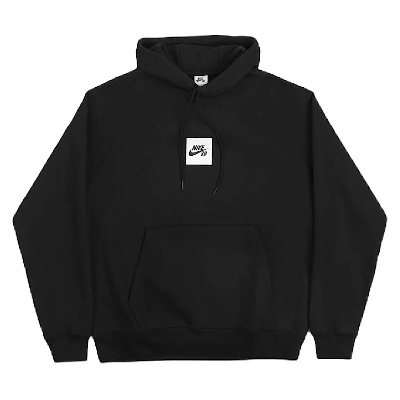 Nike SB Box Logo Hoodie in Black - Goodnews Skateshop