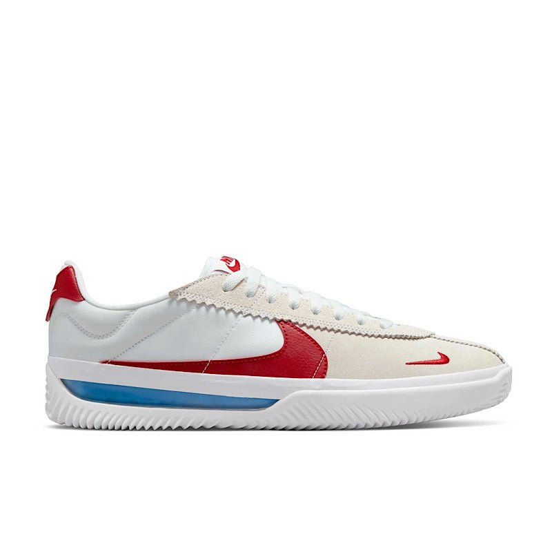 Nike SB BRSB in White/Varsity Red - Goodnews Skateshop