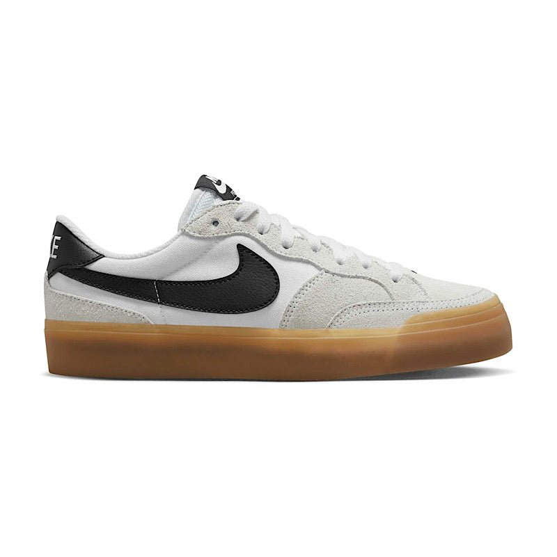 Nike SB Pogo in White/Black/Gum - Goodnews Skateshop