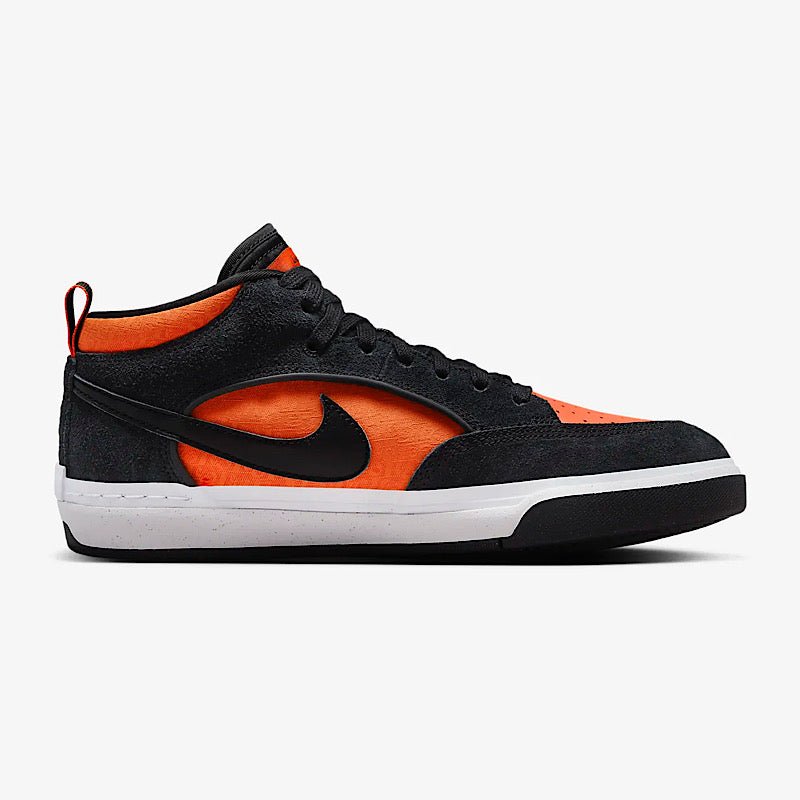 Nike SB React Leo in Black-Orange-Electro Orange - Goodnews Skateshop