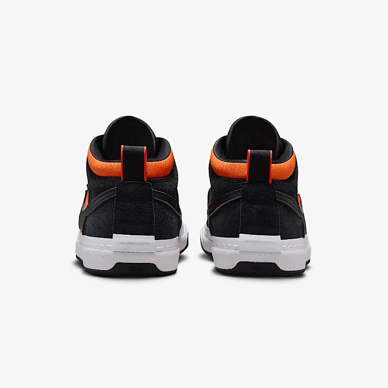 Nike SB React Leo in Black-Orange-Electro Orange - Goodnews Skateshop