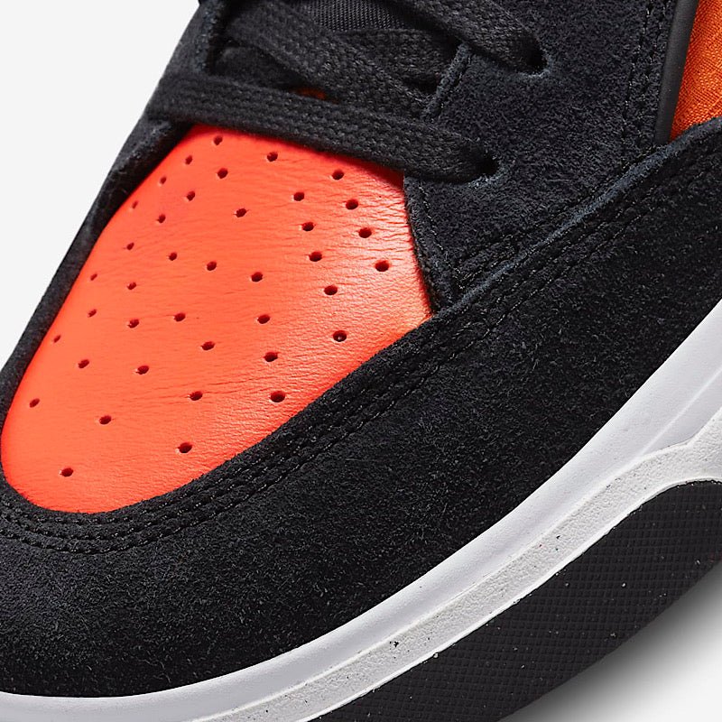Nike SB React Leo in Black-Orange-Electro Orange - Goodnews Skateshop