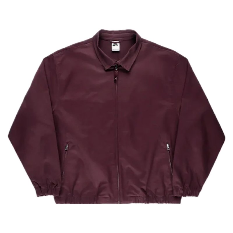 Nike SB Twill Premium Jacket in Burgundy Crush - Goodnews Skateshop