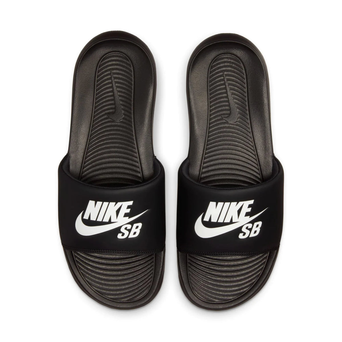 Nike SB Victori One Slide in Black - Goodnews Skateshop