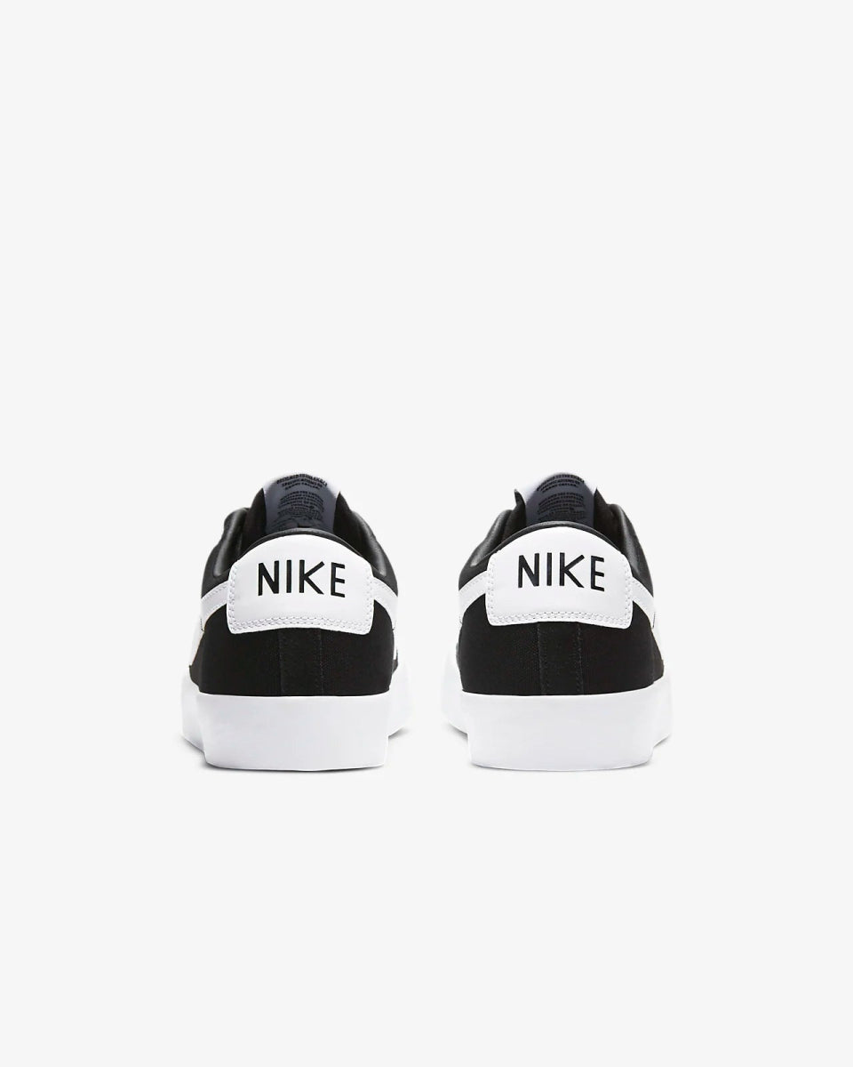 Nike SB Zoom Blazer Low Pro GT in Black/White-Black-Gum Light Brown - Goodnews Skateshop