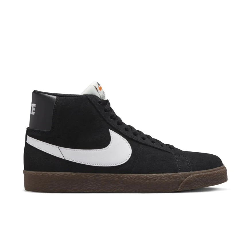 Nike SB Zoom Blazer Mid in Black/White Sail - Goodnews Skateshop