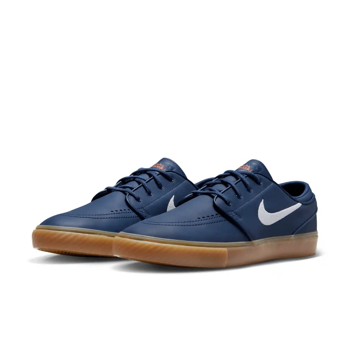 Nike SB Zoom Janoski OG+ in Navy/White-Navy-Gum Light Brown - Goodnews Skateshop