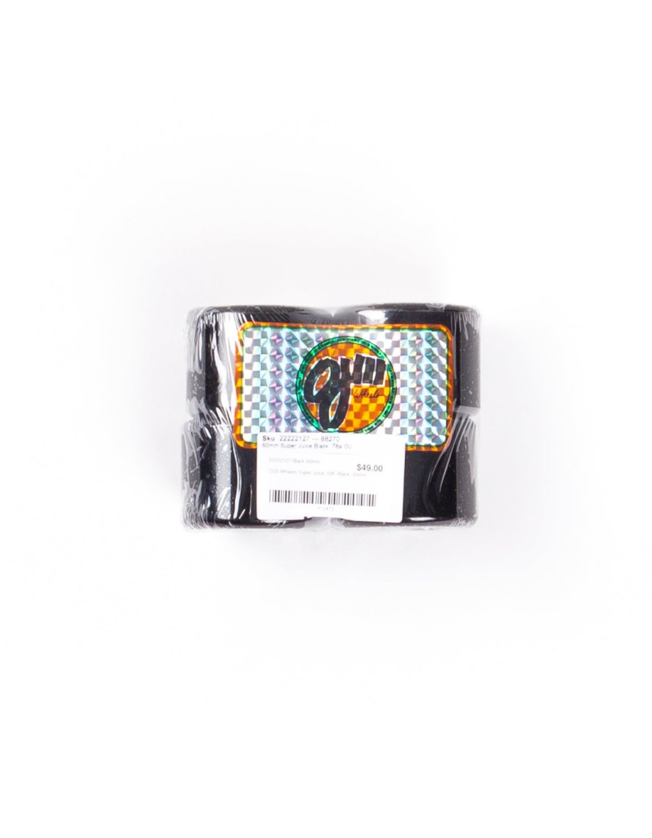 OJ Super Juice 78A 60MM Wheels in Black - Goodnews Skateshop