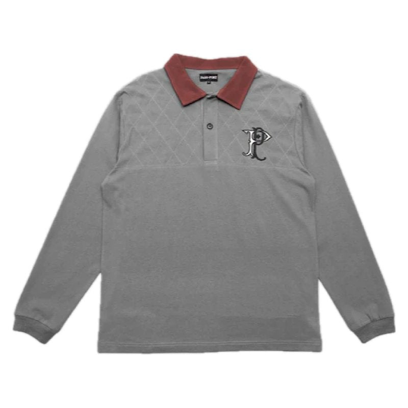 Passport Monogram Jersey in Grey - Goodnews Skateshop