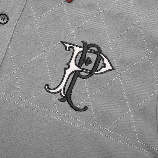 Passport Monogram Jersey in Grey - Goodnews Skateshop