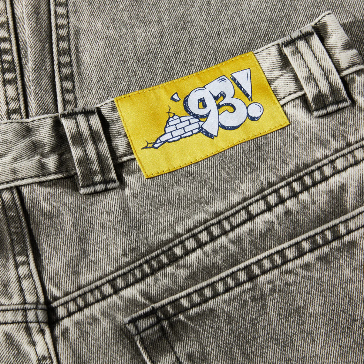 Polar '93! Denim in Acid Black - Goodnews Skateshop