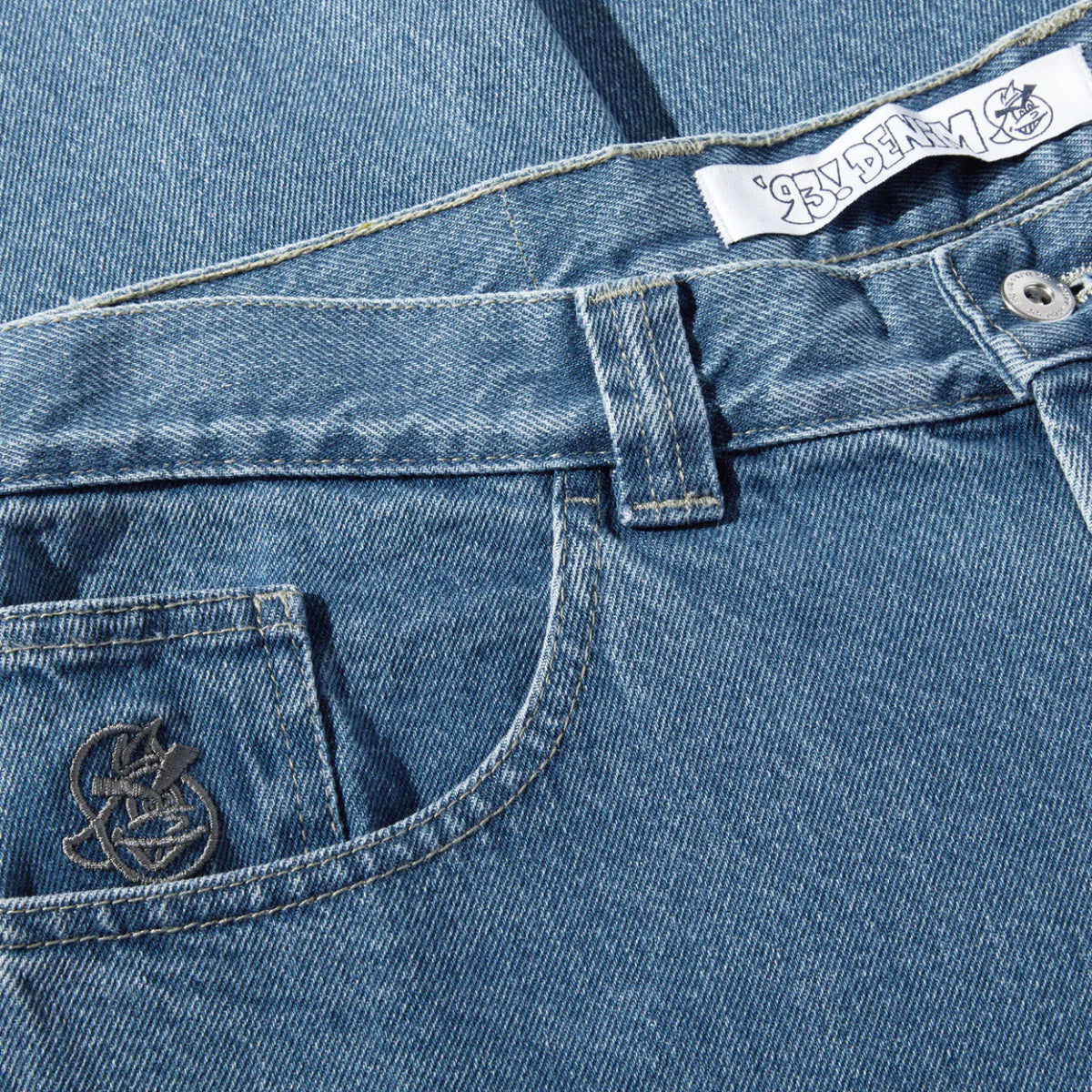 Polar '93! Denim in Mid Blue - Goodnews Skateshop