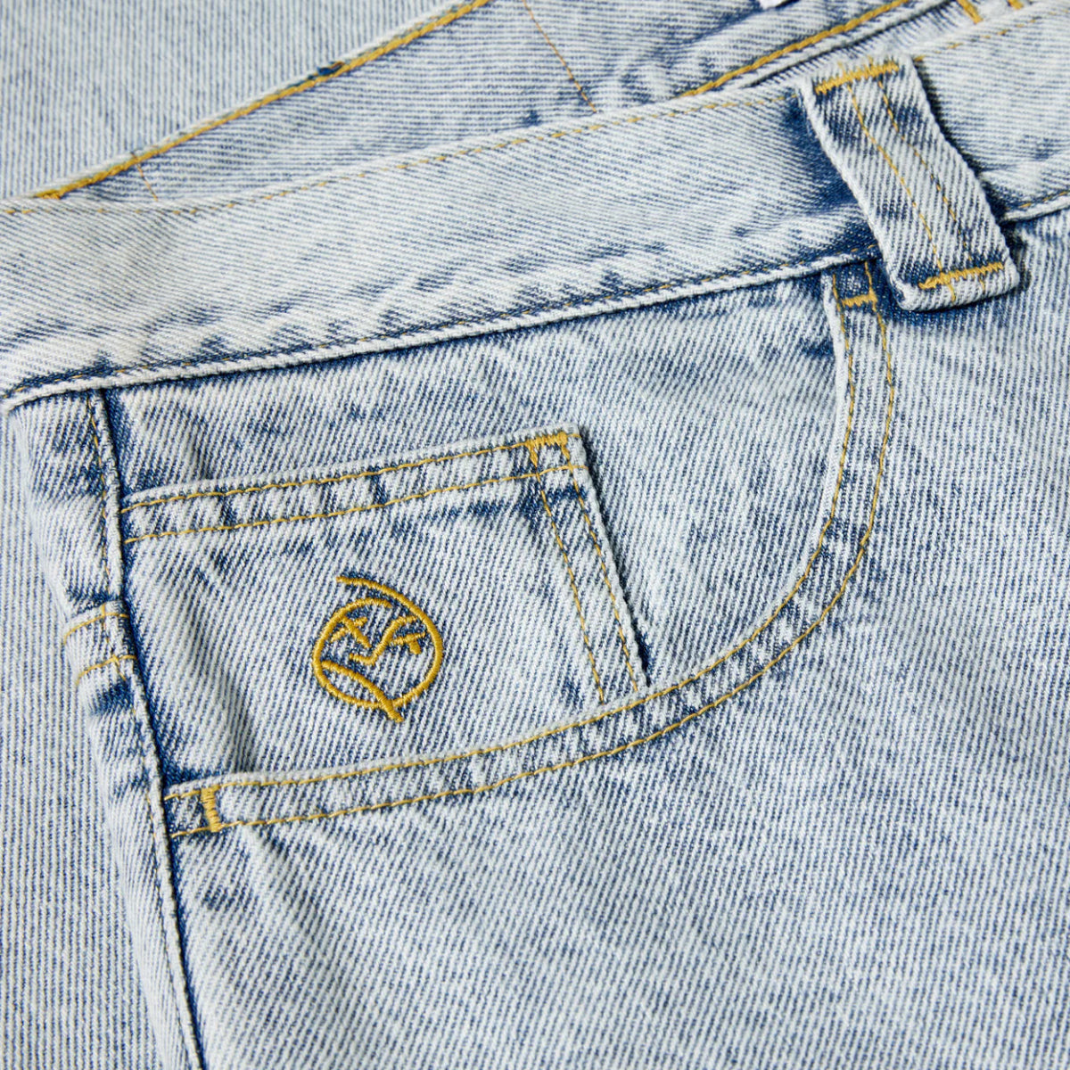 Polar Big Boy Jeans in Light Blue - Goodnews Skateshop