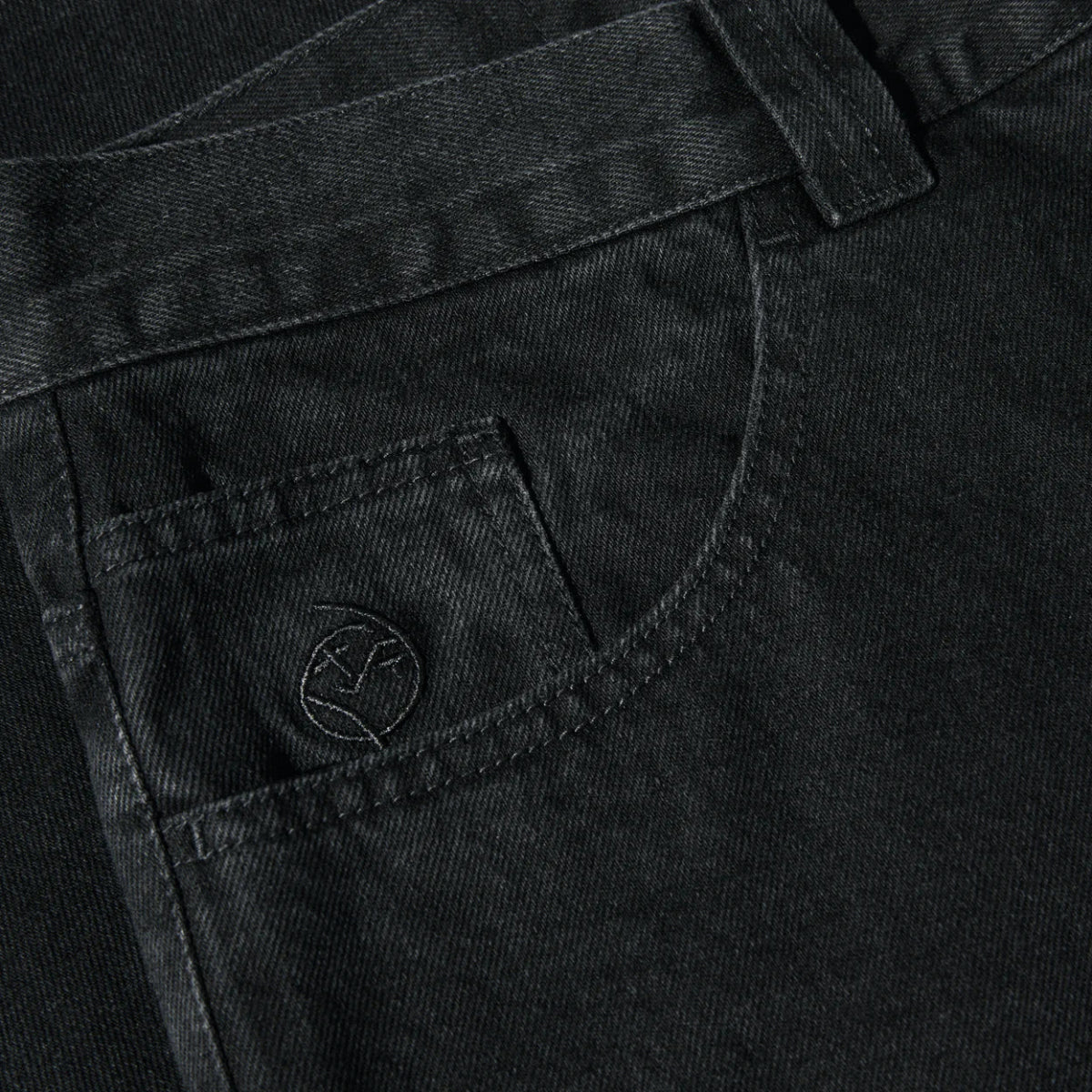 Polar Big Boy Jeans in Pitch Black - Goodnews Skateshop