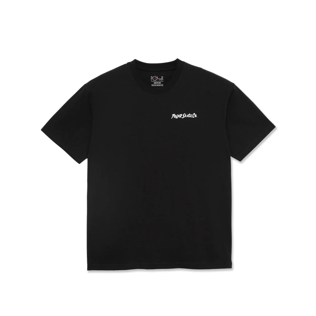 Polar Campfire T-Shirt in Black - Goodnews Skateshop