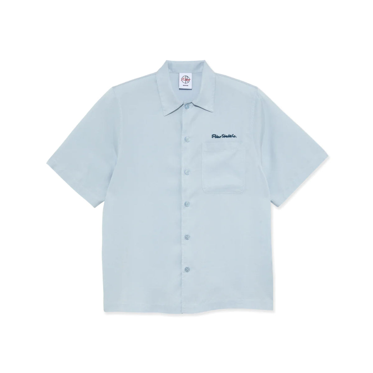 Polar Dual Personality Bowling Shirt in Light Blue - Goodnews Skateshop