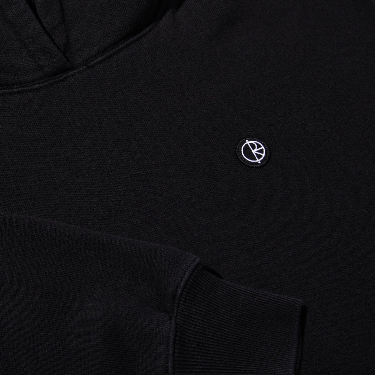Polar Ed Hoodie Patch in Black - Goodnews Skateshop