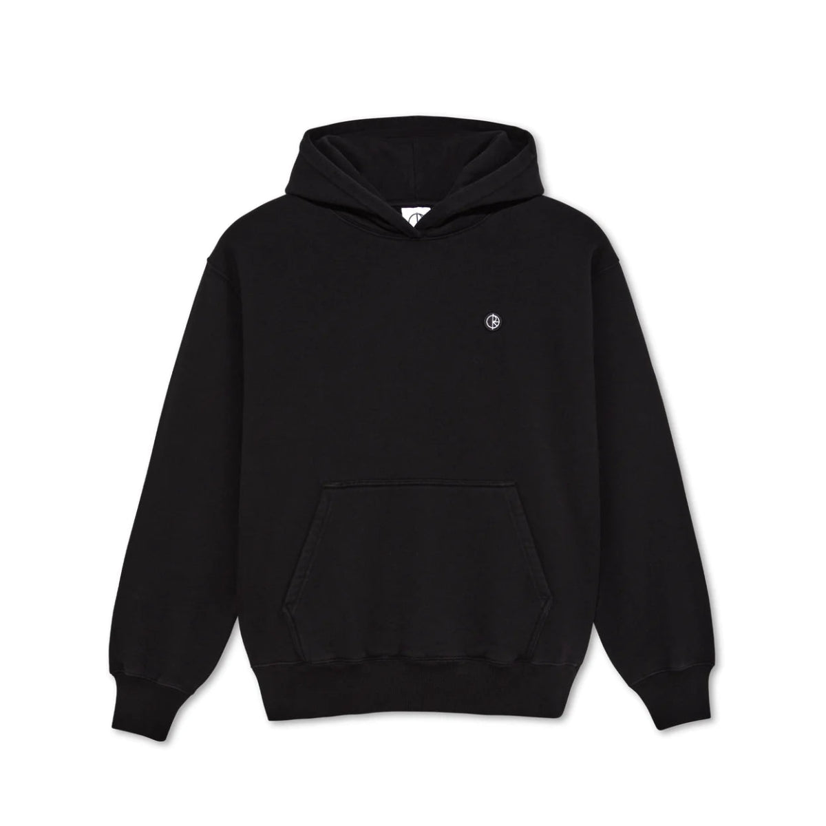 Polar Ed Hoodie Patch in Black - Goodnews Skateshop