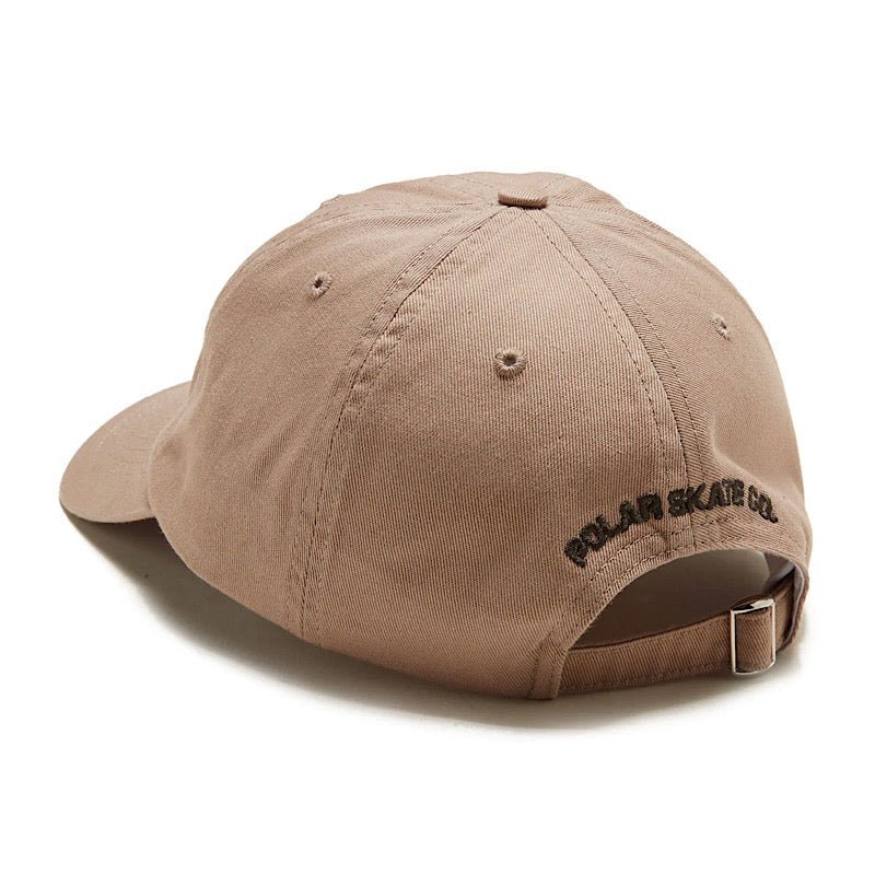 Polar Face Logo Hat in Sand - Goodnews Skateshop