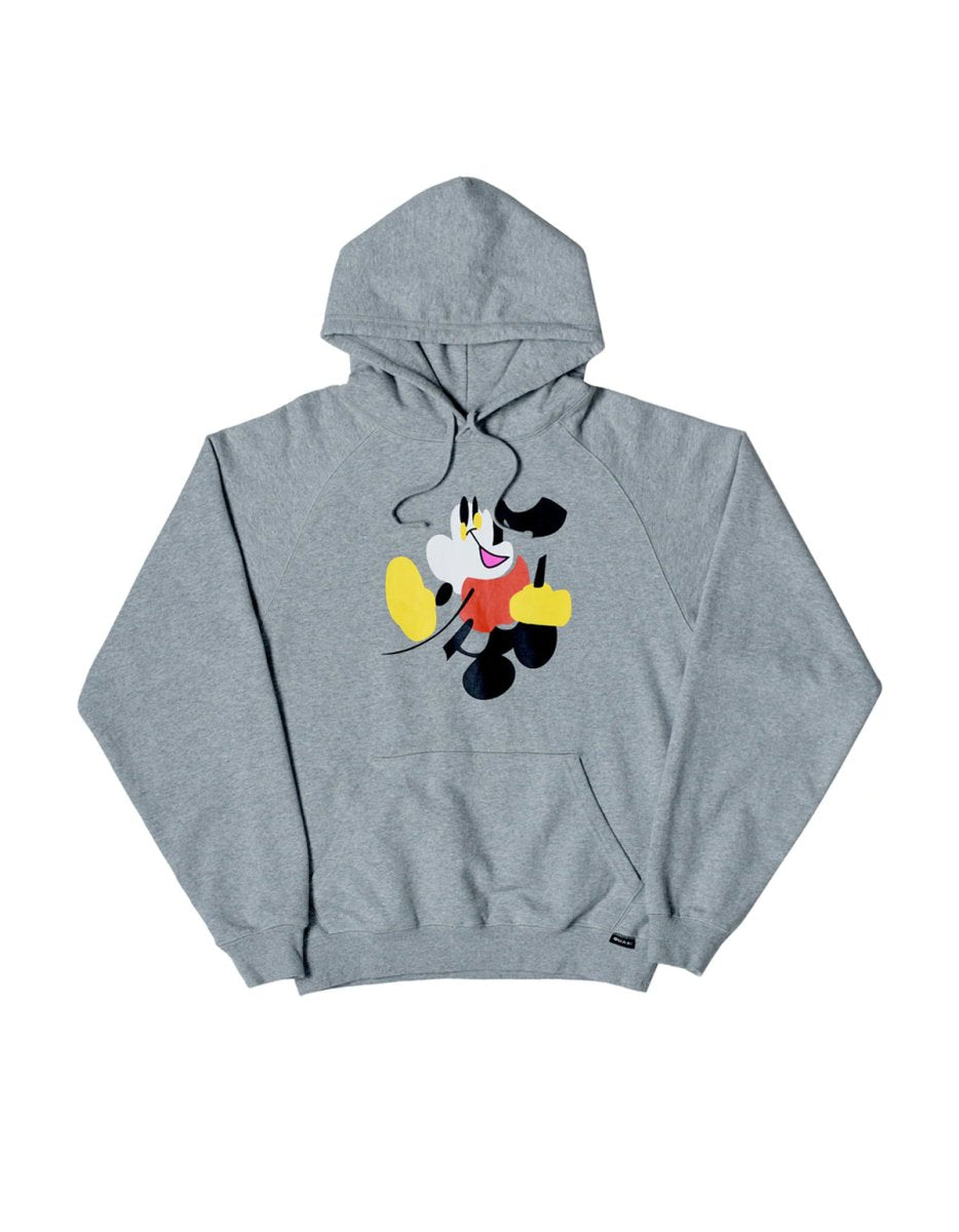Quasi Walter Hoodie in Heather Grey - Goodnews Skateshop