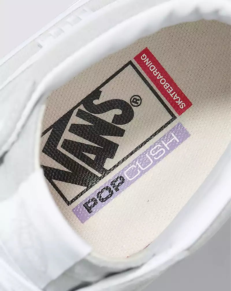 Vans SK8-Hi in Light Grey White - Goodnews Skateshop