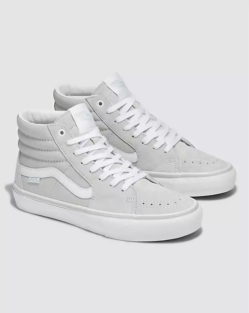 Vans SK8-Hi in Light Grey White - Goodnews Skateshop