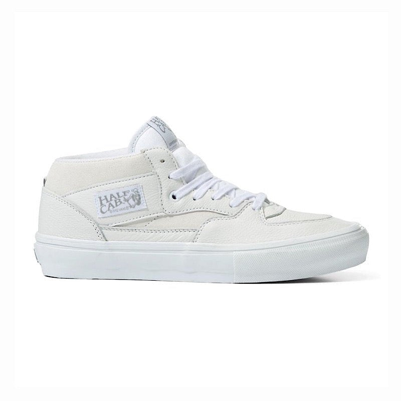 Vans Skate Half Cab in White/White - Goodnews Skateshop