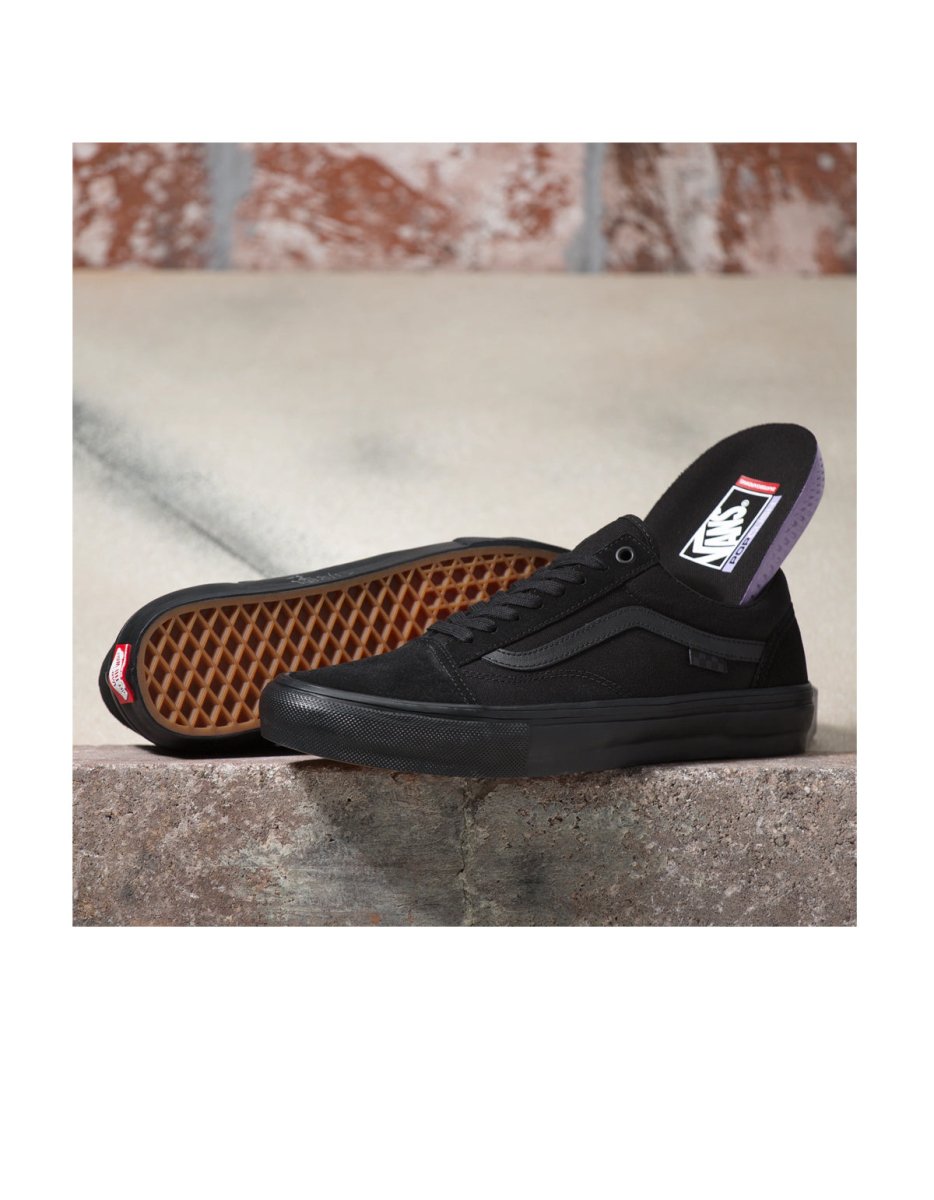Vans Skate Old Skool in Black Black - Goodnews Skateshop