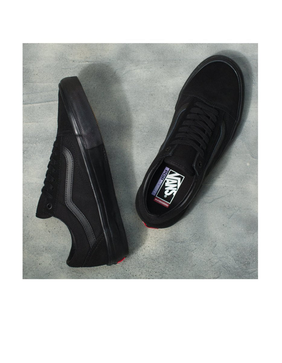 Vans Skate Old Skool in Black Black - Goodnews Skateshop