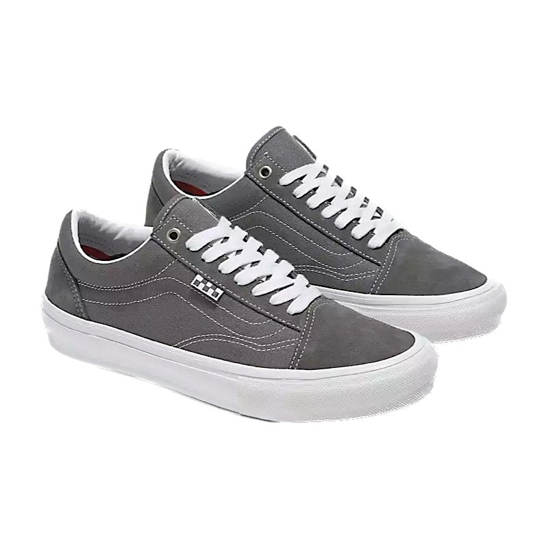 Vans Skate Old Skool in Pewter White - Goodnews Skateshop